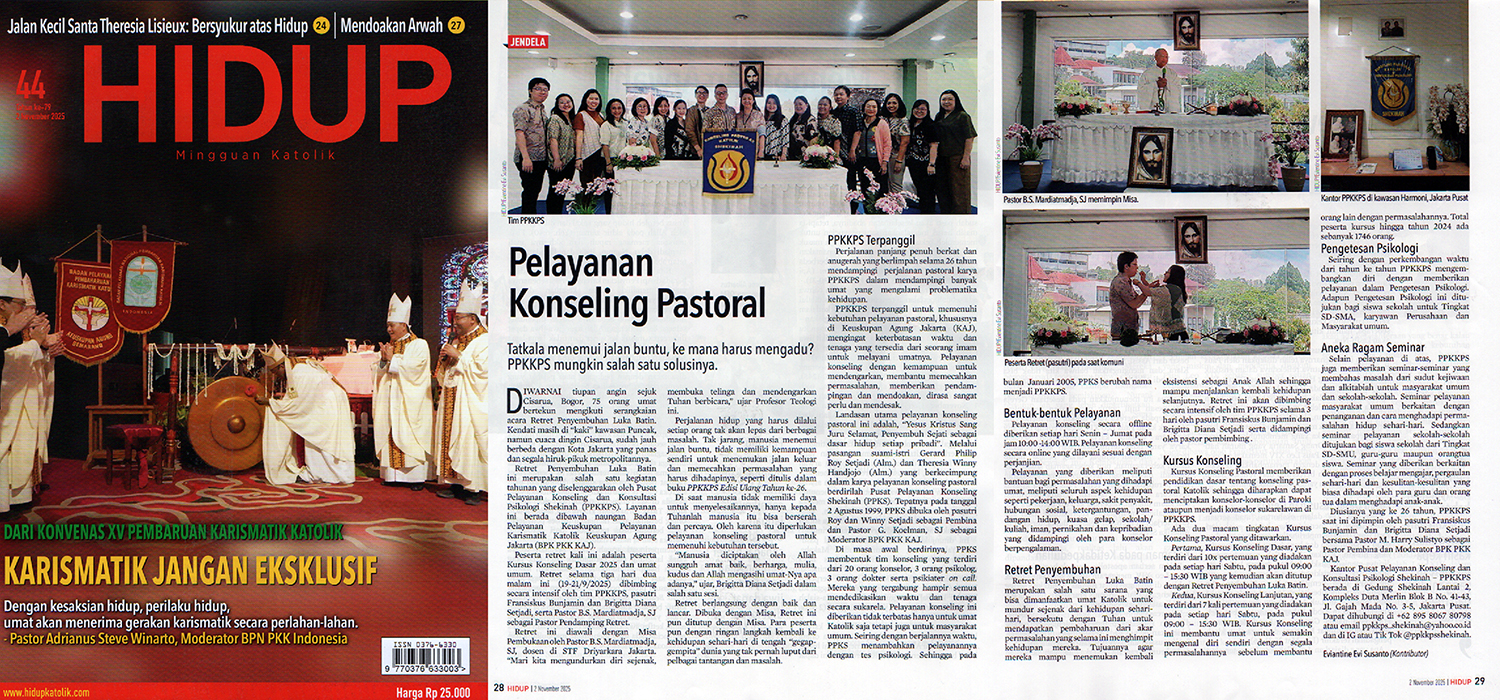 Terbit di Advertorial Majalah Hidup